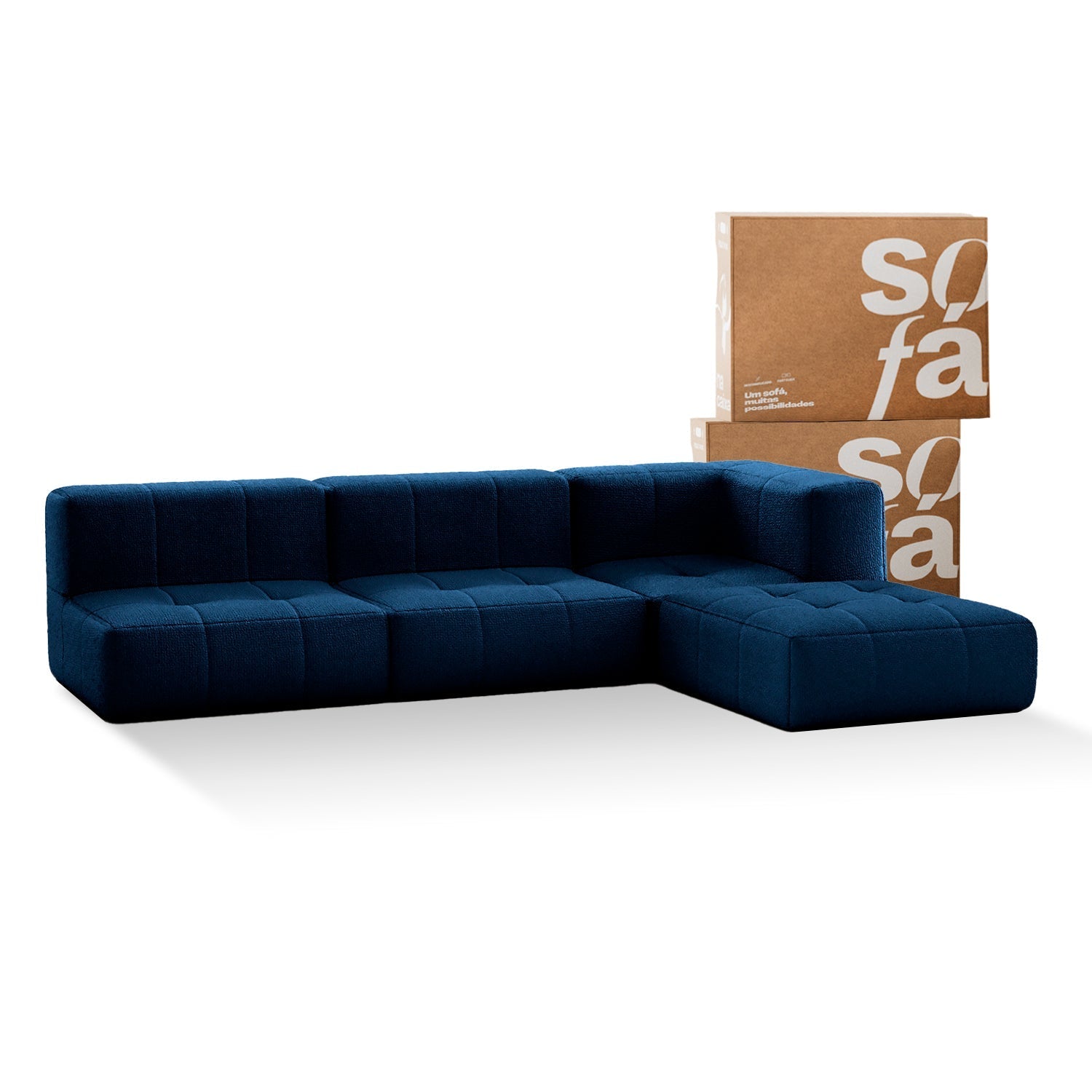 Modular Sofa in a Box - 3 Seat