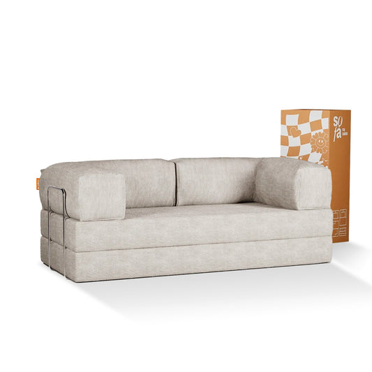 Bloom Linen Sofa Bed - Sofa in a Box