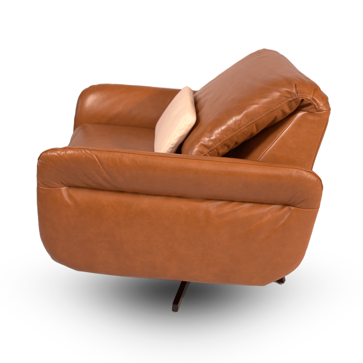 Recliner in Box - Fleex Tech Leather – Sofa in Box - Brown Leather