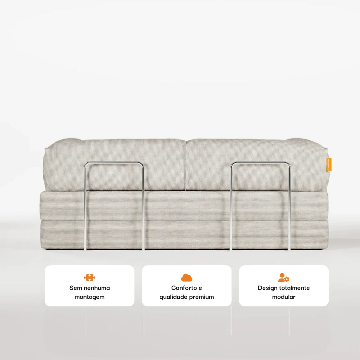 Bloom Linen Sofa Bed - Sofa in a Box