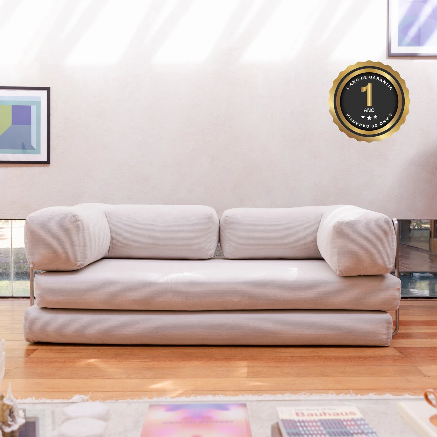 Bloom Linen Sofa Bed - Sofa in a Box