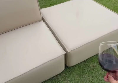 Modular sofa na caixa - Zimma Lounge Set 4-seater- Blue
